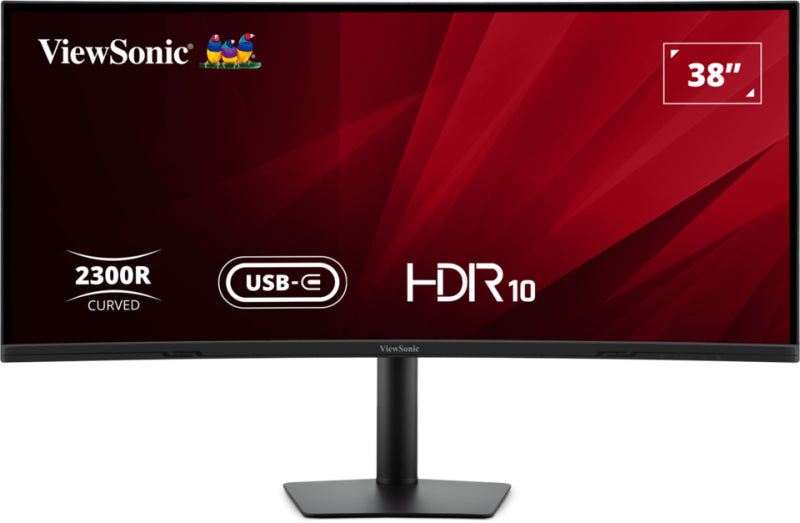 Viewsonic VA3820C Computerbildschirm 96,5 cm (38") 3840 x 1600 Pixel Wide Quad HD+ LED Schwarz