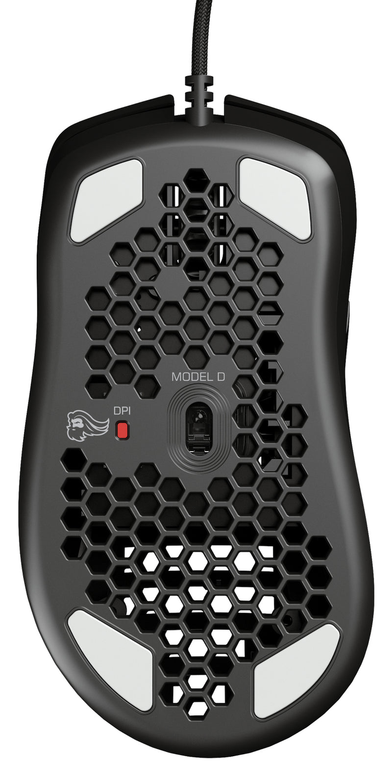 Glorious Gaming Model D Minus Maus rechts USB Typ-A Optisch 3200 DPI