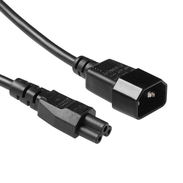 ACT Netzkabel C14 - C5 schwarz 0,25 m