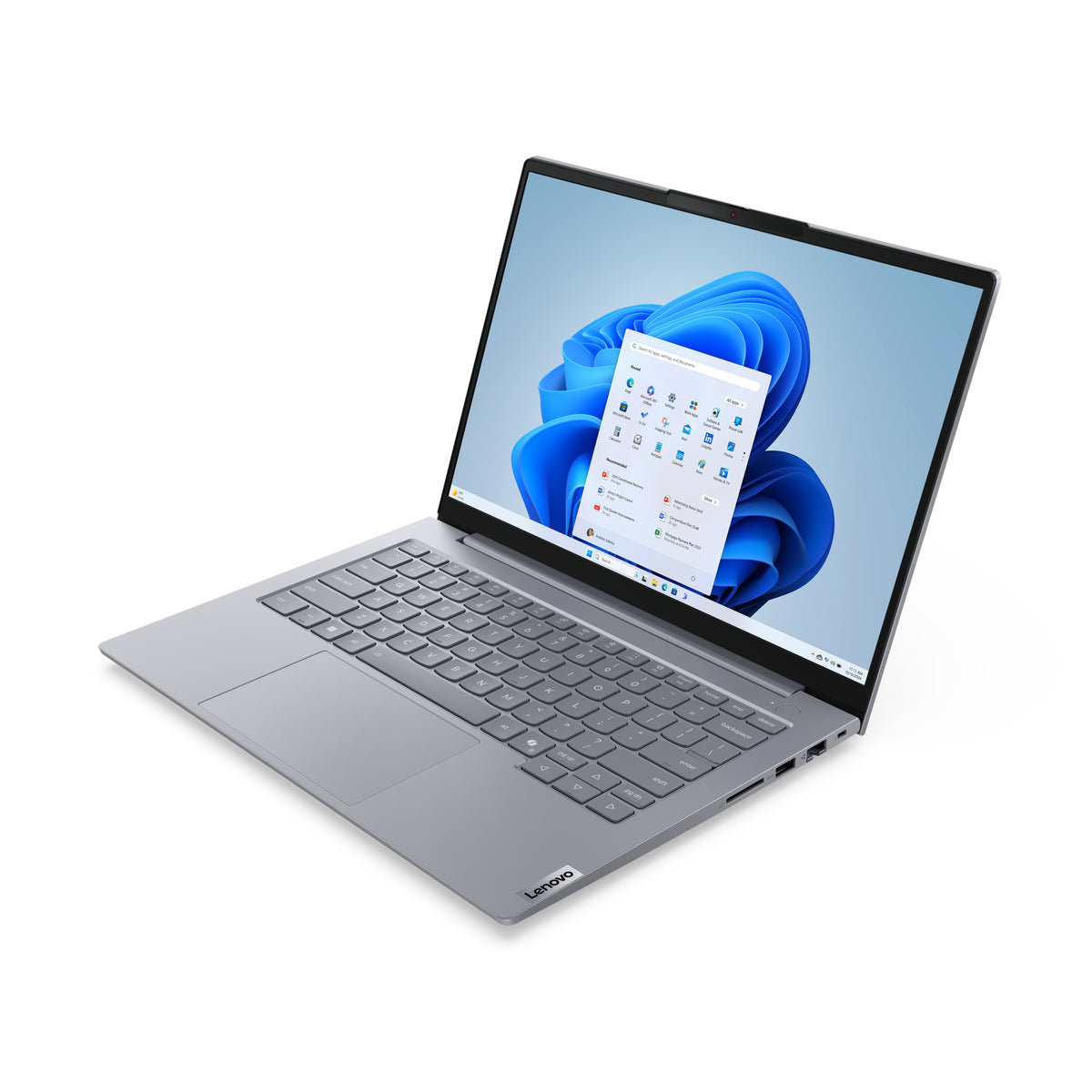 Lenovo ThinkBook 14 G8 IAL Intel Core Ultra 5 135H Laptop 35,6 cm (14") WUXGA 16 GB DDR5-SDRAM 512 GB SSD Wi-Fi 6E (802.11ax) Windows 11 Pro Deutsch Grau