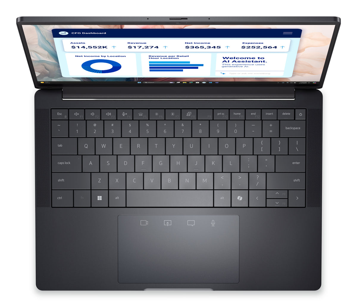 DELL Pro 13 Premium PA13250 Copilot+ PC Intel Core Ultra 7 266V Laptop 33,8 cm (13.3") Full HD+ 16 GB LPDDR5x-SDRAM 512 GB SSD Wi-Fi 7 (802.11be) Windows 11 Pro Deutsch Schwarz