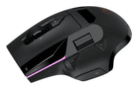 Turtle Beach Command Series MC5 Wireless Gaming-Maus - 8K-Abrufrate, optischer Owl-Eye-Sensor mit 30.000 DPI, 4D-Scrollrad, Titan Optical Switches, RGB-Beleuchtung, bis zu 35-Stunden-Akku