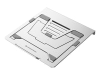 Conceptronic DONN35S Laptop Stand with 7-in-1 USB-C MST Docking Station, Dual HDMI 4K 60 Hz, 100 W USB-C PD, USB-C 5 Gbps, 2 × USB-A 5 Gbps, Gigabit Ethernet