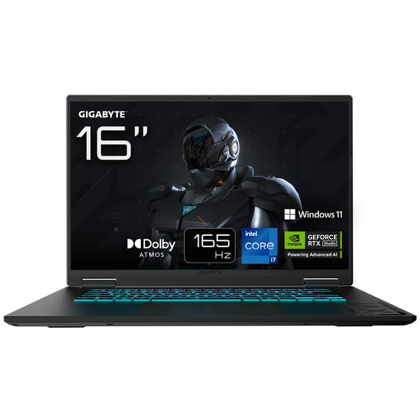 Notebook GIGABYTE GAMING A16 – 16", 165Hz WUXGA, Intel Core i7-13620H, RTX 5050, 16GB DDR5 5200MHz, 1TB Gen4 SSD, Windows 11 Home, 2 anni di garanzia, Dolby Atmos, GAMING A16 CTHI3DE894SH