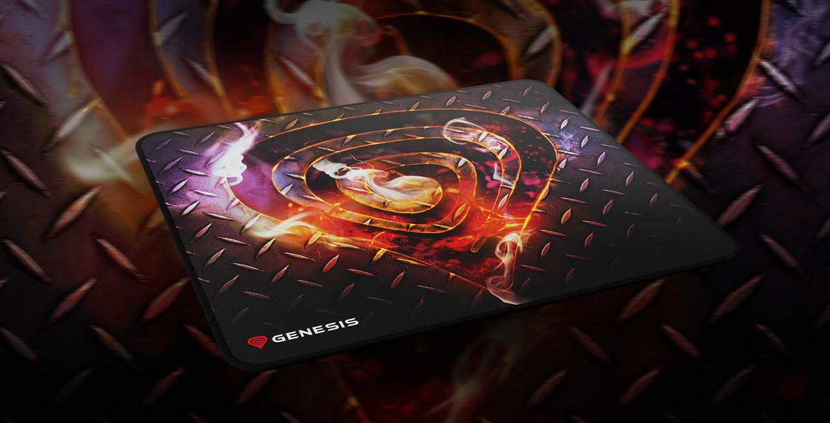 GENESIS Carbon 500 M Steel G2 Gaming-Mauspad Mehrfarbig