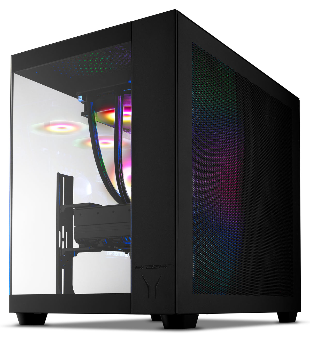 ERAZER Tank X15 (MD 340128) AMD Ryzen™ 7 7800X3D 32 GB DDR5-SDRAM 1 TB SSD NVIDIA GeForce RTX 5060 Ti Windows 11 Home Tower PC Schwarz