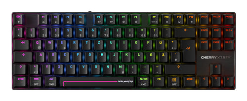 CHERRY MX 8.2 Pro TMR Wireless Tastatur Gaming USB + RF Wireless + Bluetooth QWERTZ Deutsch Schwarz