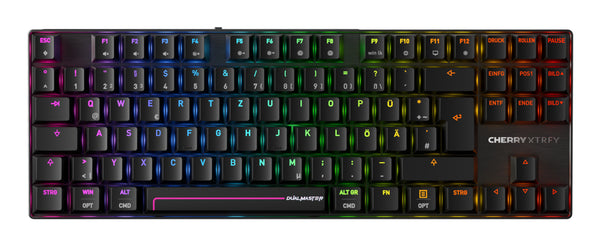 CHERRY MX 8.2 Pro TMR Wireless Tastatur Gaming USB + RF Wireless + Bluetooth QWERTZ Deutsch Schwarz