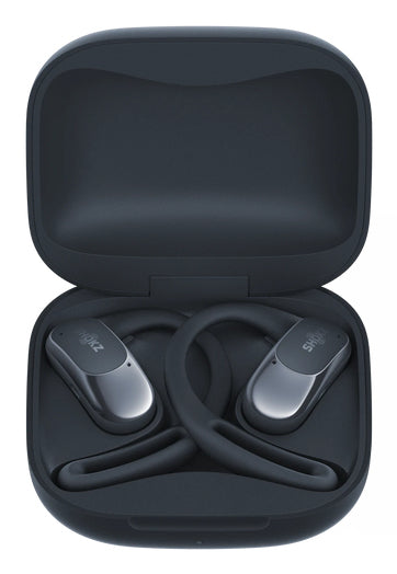 SHOKZ OpenFit Air Kopfhörer Kabellos Ohrbügel Anrufe/Musik/Sport/Alltag Bluetooth Schwarz