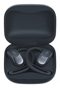 SHOKZ OpenFit Air Kopfhörer Kabellos Ohrbügel Anrufe/Musik/Sport/Alltag Bluetooth Schwarz