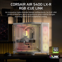 Corsair White Flagship Gaming PC | iCUE-LINK | RTX 5090 & Ryzen 9 9950X3D