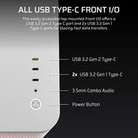 Corsair White Flagship Gaming PC | iCUE-LINK | RTX 5090 & Ryzen 9 9950X3D