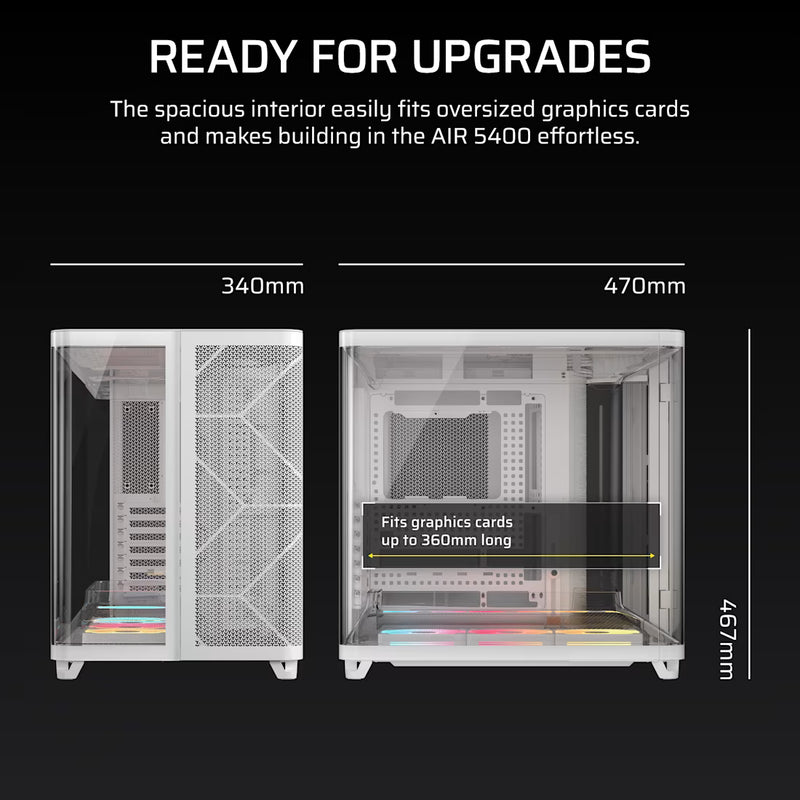 Corsair White Flagship Gaming PC | iCUE-LINK | RTX 5090 & Ryzen 9 9950X3D