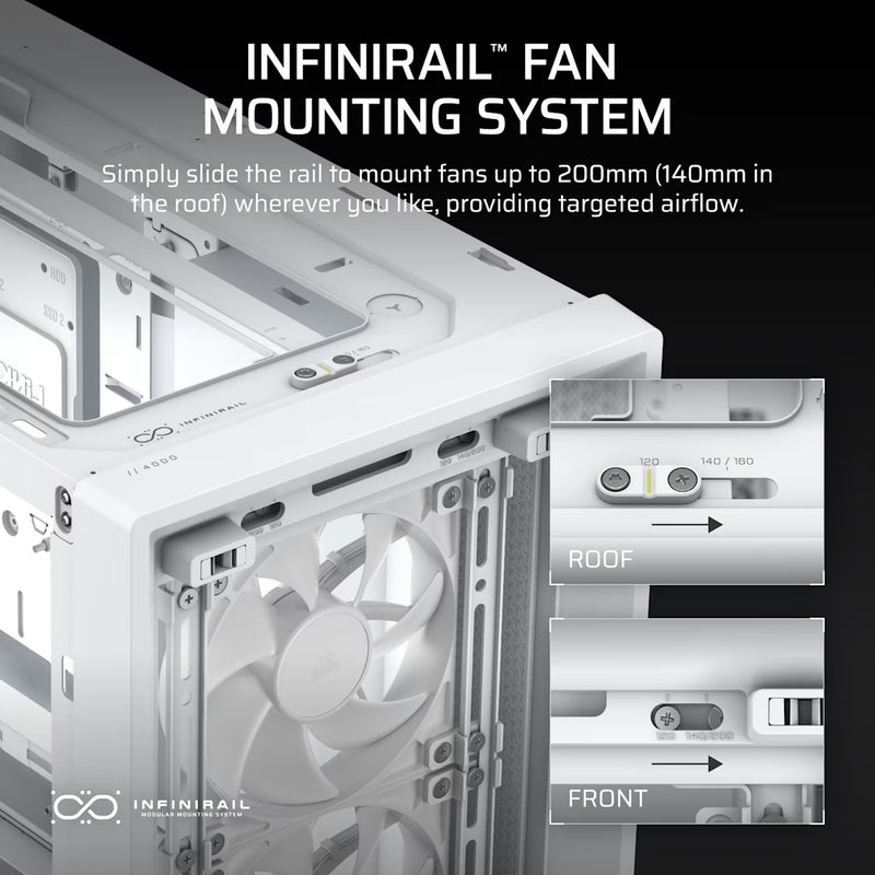 Corsair White Gaming PC | iCUE | RTX 5070 Ti & Intel Ultra 265K