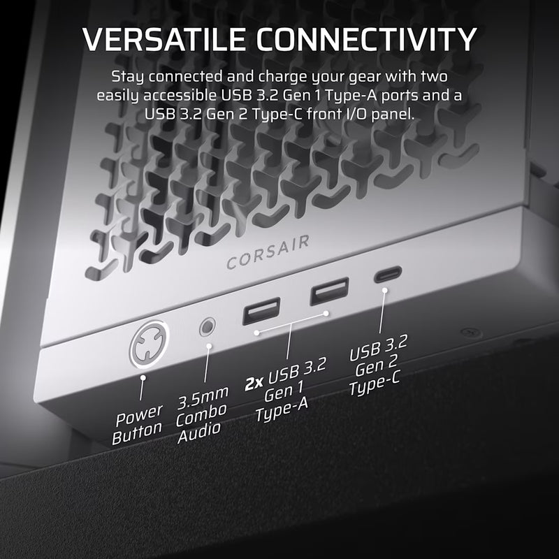 Corsair White Gaming PC | iCUE | RTX 5070 Ti & Intel Ultra 265K