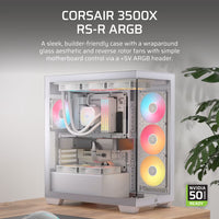 Corsair White Gaming PC | iCUE-LINK | RTX 5080 & Ryzen 7 9850X3D