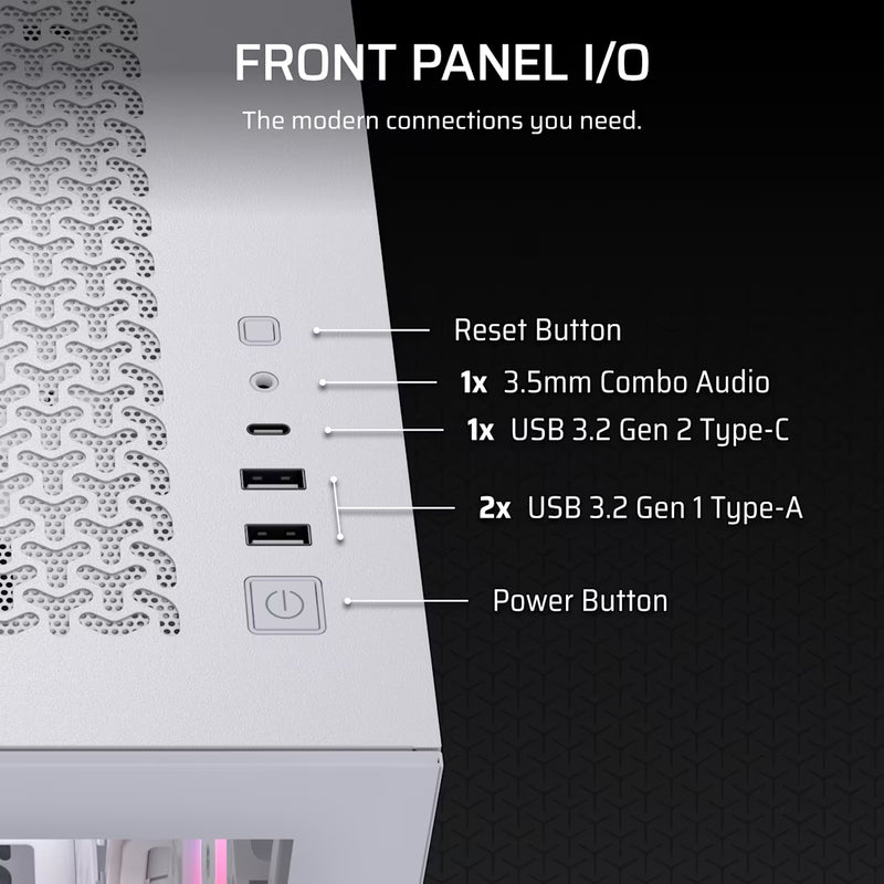 Corsair White Gaming PC | iCUE-LINK | RTX 5080 & Ryzen 7 9850X3D