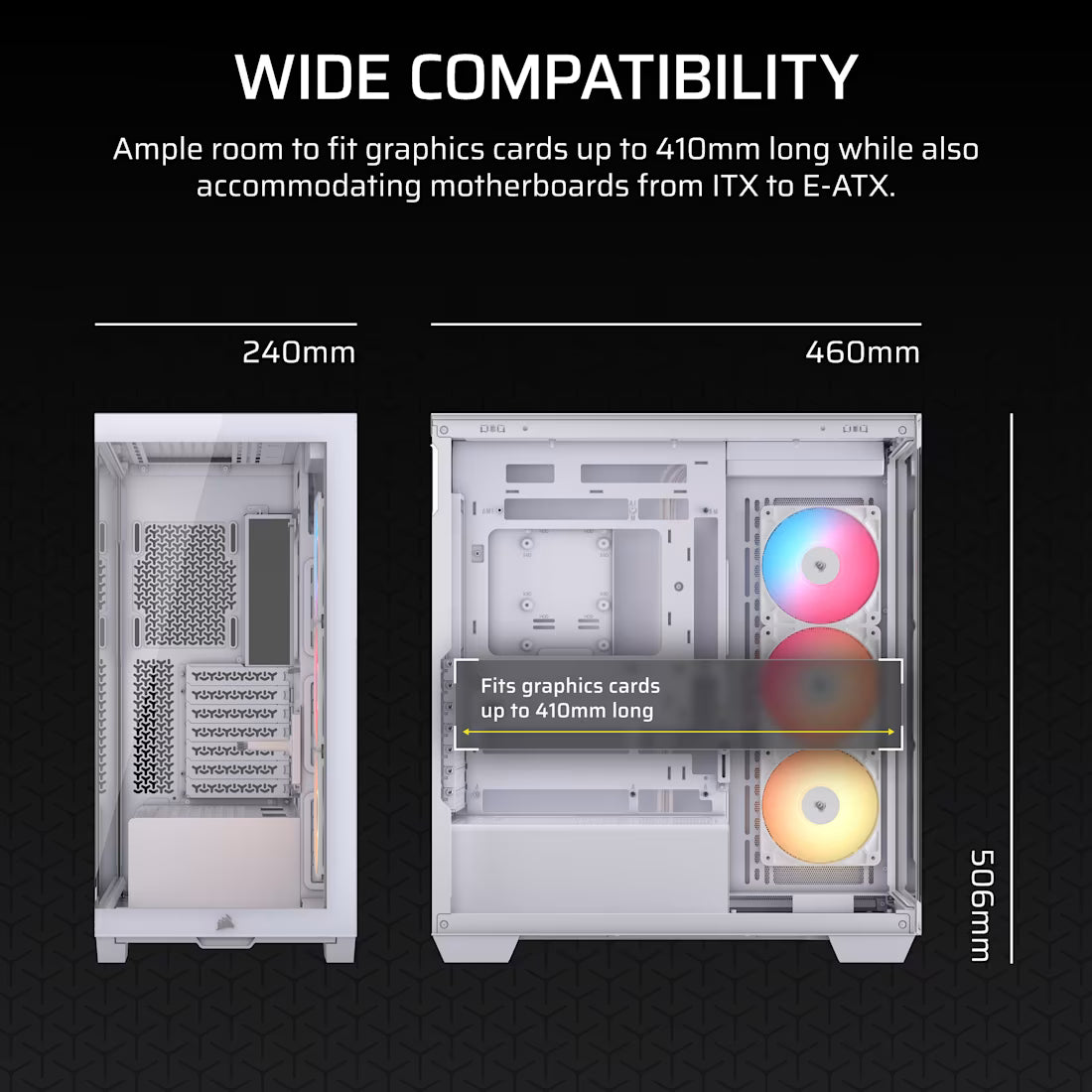 PC de jeu blanc Corsair | iCUE-LINK | RTX 5080 et Ryzen 7 9850X3D