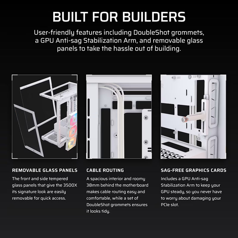 Corsair White Gaming PC | iCUE-LINK | RTX 5080 & Ryzen 7 9850X3D