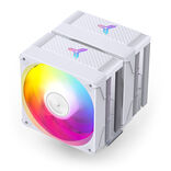 K Jonsbo CR-3000E Refroidisseur de CPU 3 broches, double tour, RGB, 260W TDP - blanc, 120mm
