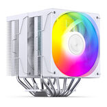 K Jonsbo CR-3000E Refroidisseur de CPU 3 broches, double tour, RGB, 260W TDP - blanc, 120mm