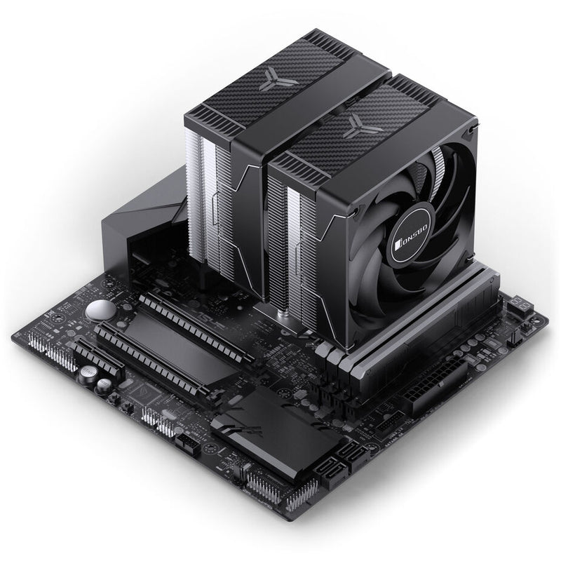Jonsbo CR-3000E CPU-Kühler, Dual-Tower, 260W TDP - schwarz, 120mm