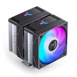 Jonsbo CR-3000E CPU-Kühler, Dual-Tower, RGB - 120mm, schwarz
