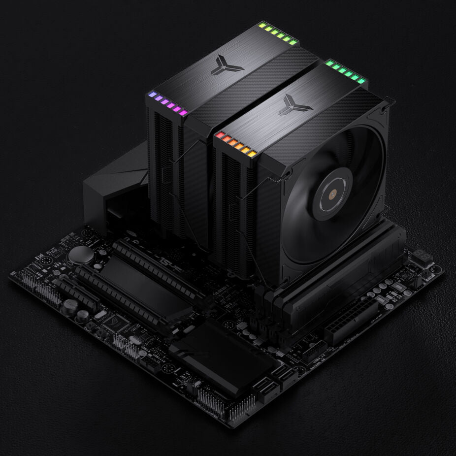 Ventirad K Jonsbo HX6280, PWM, RGB - 130mm, noir