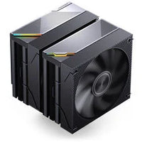 Jonsbo CA90 CPU-Kühler, Dual-Tower, 1 x 130mm / 1 x 120mm, PWM, ARGB - schwarz