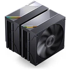 Jonsbo CA90 CPU-Kühler, Dual-Tower, 1 x 130mm 120mm, PWM, ARGB schwarz