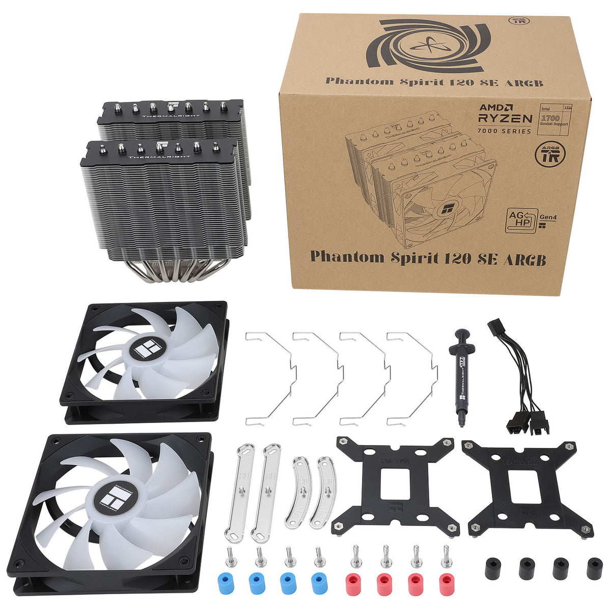 Thermalright Phantom Spirit 120 SE ARGB Air Cooler 154mm Black