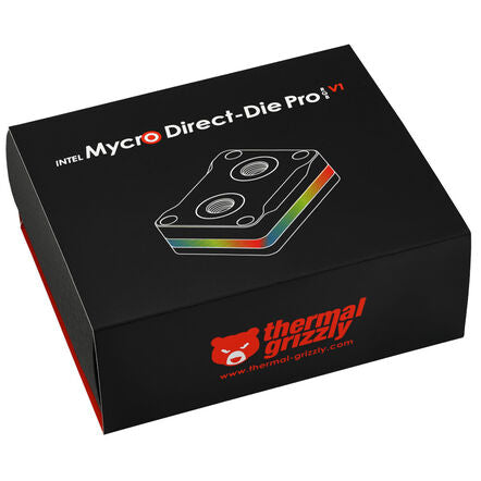 K Thermal Grizzly Intel Mycro Direct-Die Pro RGB (noir/transparent)