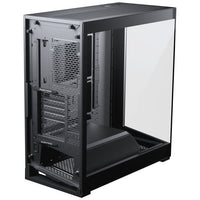 PHANTEKS NV-Serie NV5 MK2 ATX-Gehäuse, Tempered Glass, DRGB - Satin Black + 3er Pack M25 Gen2 PWM D-RGB Lüfter Reverse Blade + 1x Normal Fan - 120mm