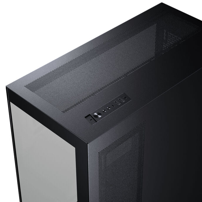 PHANTEKS NV-Serie NV5 MK2 ATX-Gehäuse, Tempered Glass, DRGB - Satin Black + 3er Pack M25 Gen2 PWM D-RGB Lüfter Reverse Blade + 1x Normal Fan - 120mm