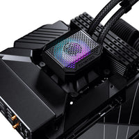 PHANTEKS NV-Serie NV5 MK2 ATX-Gehäuse, Tempered Glass, DRGB - Satin Black + Glacier One 360M25 Gen2 DRGB AiO Wasserkühlung - 360mm