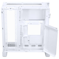 PHANTEKS NV Series NV9 E-ATX-Gehäuse, Tempered Glass, ARGB - mattweiß + M25 Gen2 PWM D-RGB Lüfter 3er-Pack - Reverse Blade, 140mm, weiß + DRGB Kit