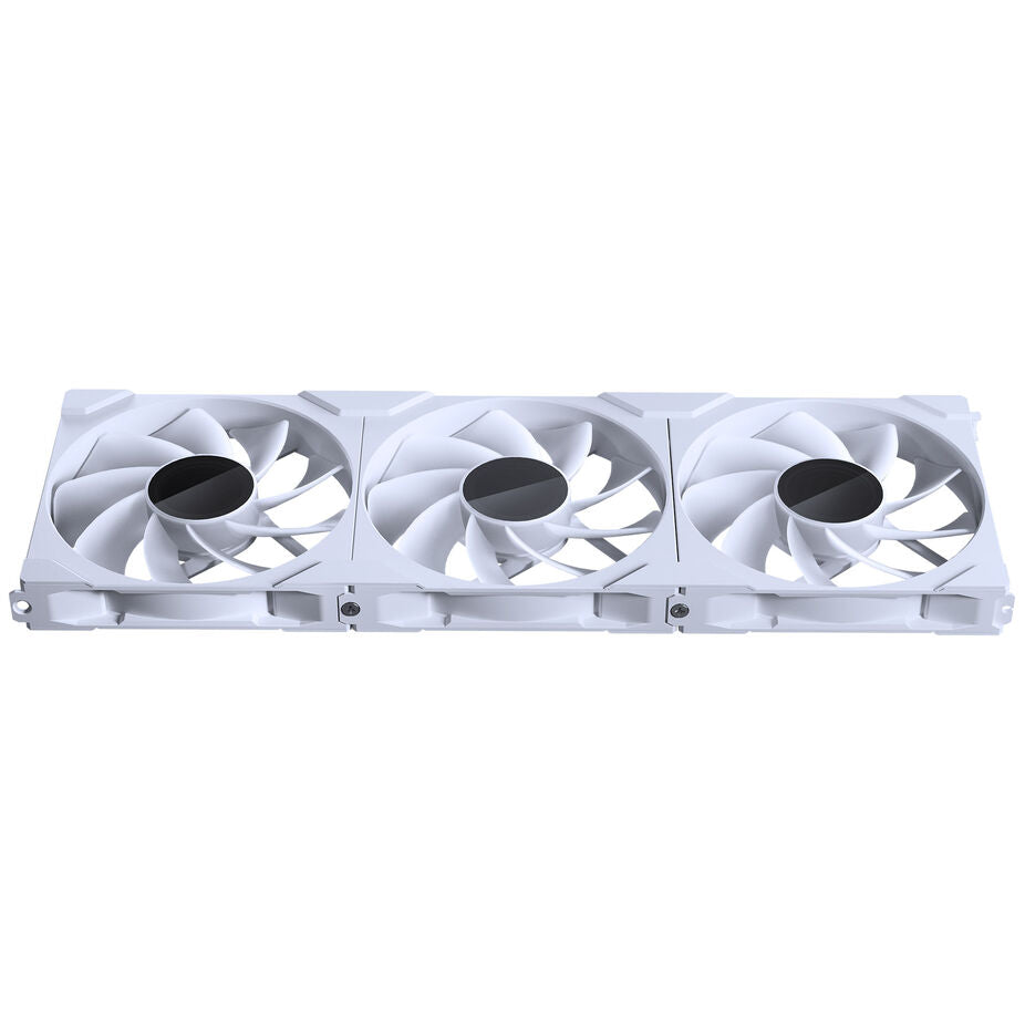 PHANTEKS NV-Series NV9 MK2 PC-Gehäuse, EATX, DRGB, Tempered Glass - weiß + M25 Gen2 PWM D-RGB Lüfter 3er-Pack - Reverse Blade, 140mm, weiß + DRGB Kit