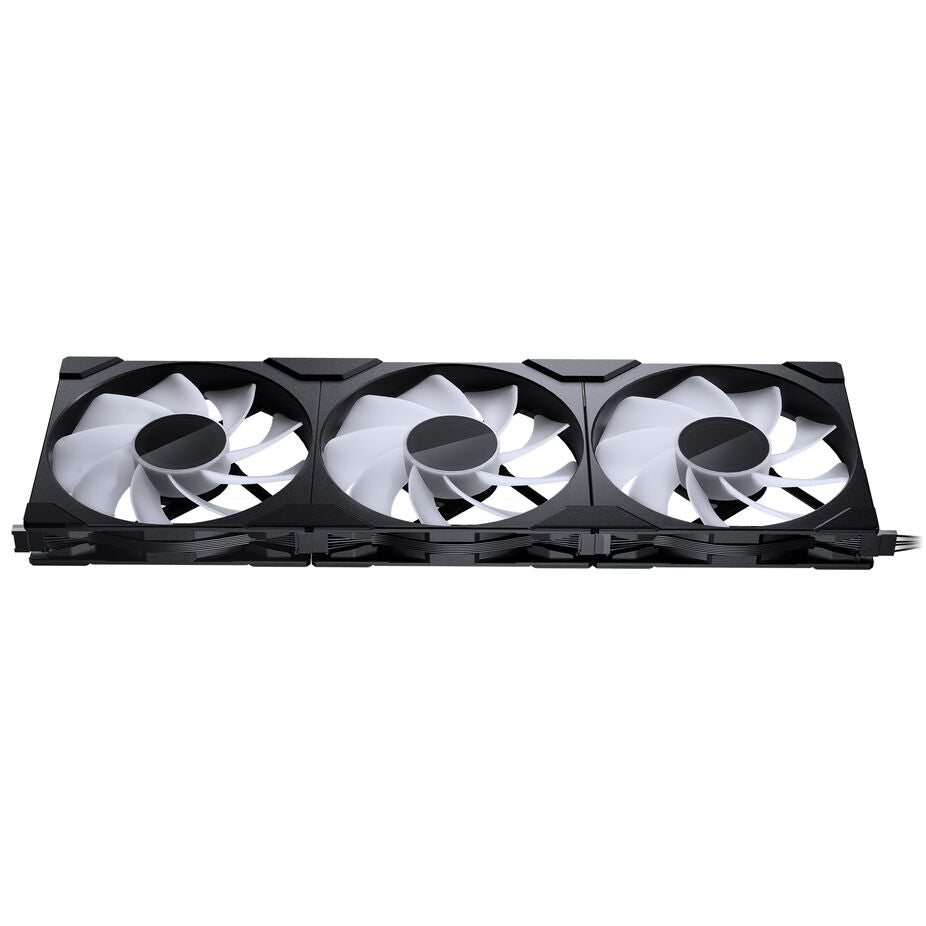 PHANTEKS NV-Series NV9 MK2 PC-Gehäuse, EATX, DRGB, Tempered Glass - schwarz & M25 Gen2 PWM D-RGB Lüfter 3er-Pack - Reverse Blade, 140mm, schwarz + DRG