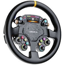 MOZA CS Pro Lenkrad, 325mm Durchmesser, 2,99”-Zoll-Display, ARGB - schwarz