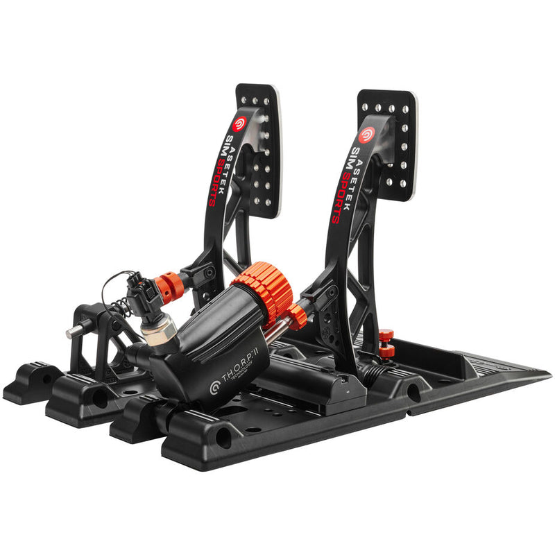 Asetek SimSports Invicta S-Series THORP II Pedalset - schwarz