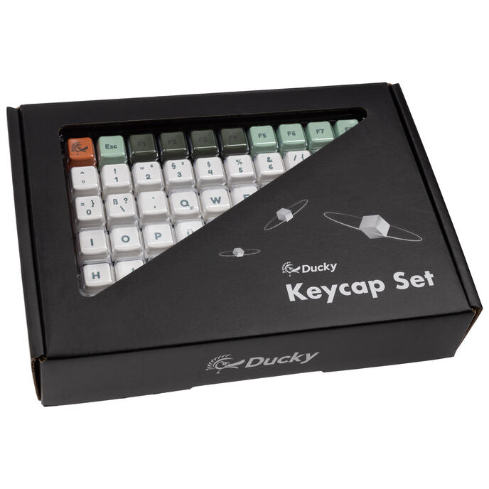 Ducky Dino Keycap Set, PBT, Dye-Sub - MDA