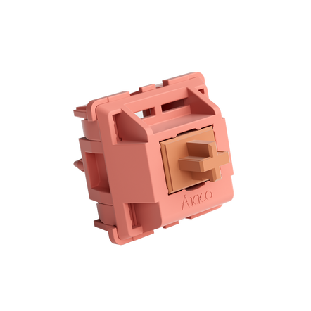 AKKO Rosewood Switches, mechanisch, 5-Pin, linear, MX-Stem, 40g - 45 Stück