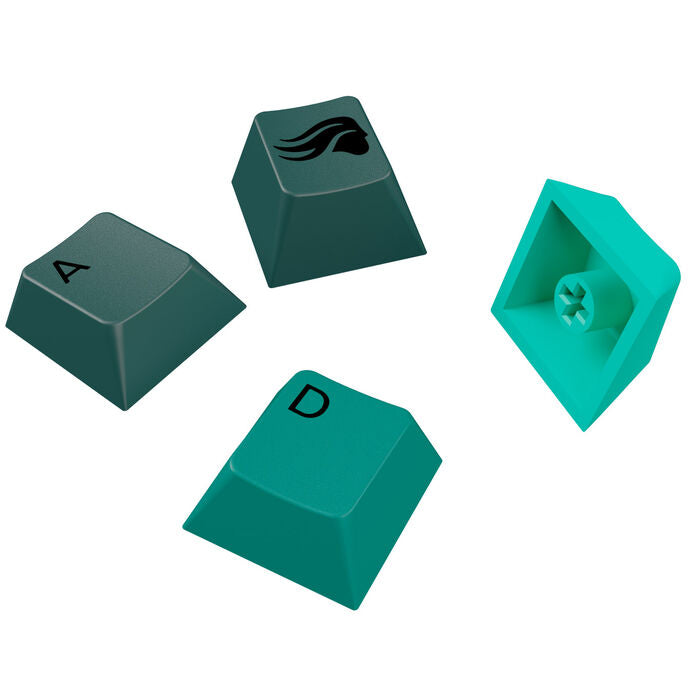 Glorious GPBT Gradient Keycaps, ANSI Layout (US), PBT, Dye-Sub - RainforestGlorious GPBT Gradient Keycaps - Rainforest - US - Retail