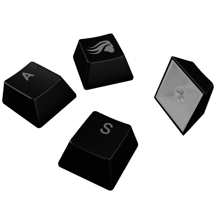 Glorious GPBT Backlit Keycaps, ANSI Layout (US), PBT, Dye-Sub - Schwarz