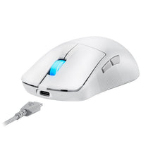 ASUS ROG Harpe Ace Mini Gaming Maus, 8000 Hz - weiß