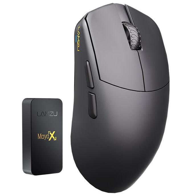 Lamzu Maya X Gaming-Maus 8K Wireless - schwarz