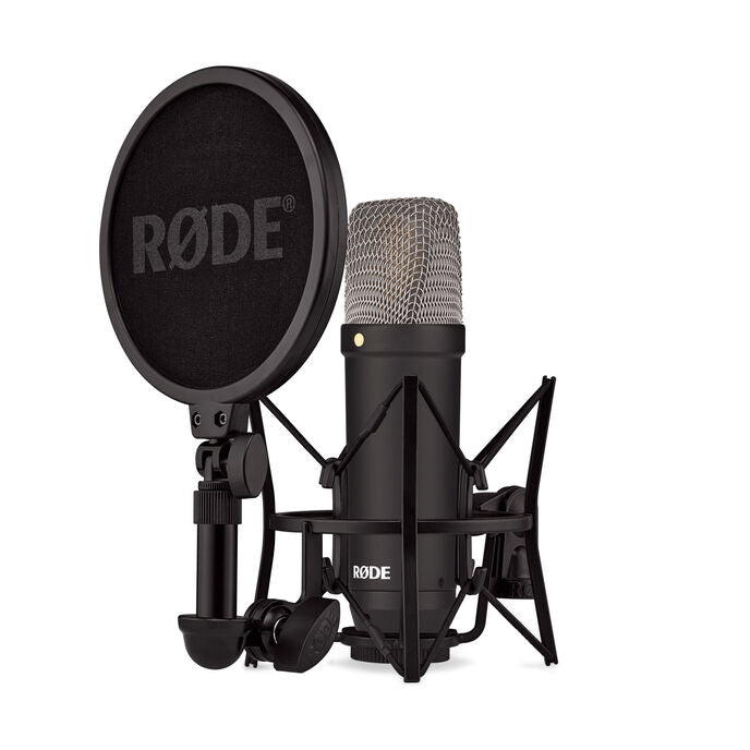 Rode NT1 Signature Black, Großmembran-Kondensatormikrofon - schwarz