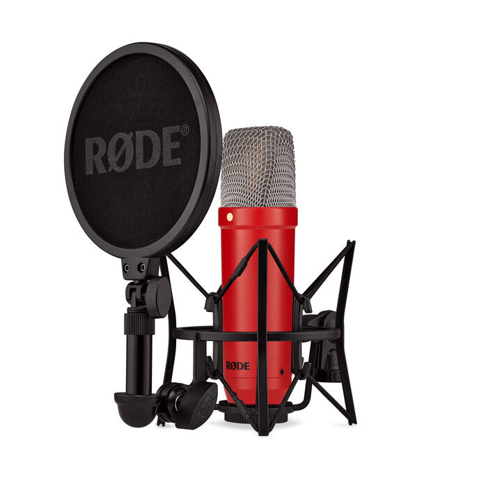 Rode NT1 Signature Red, Großmembran-Kondensatormikrofon - rot