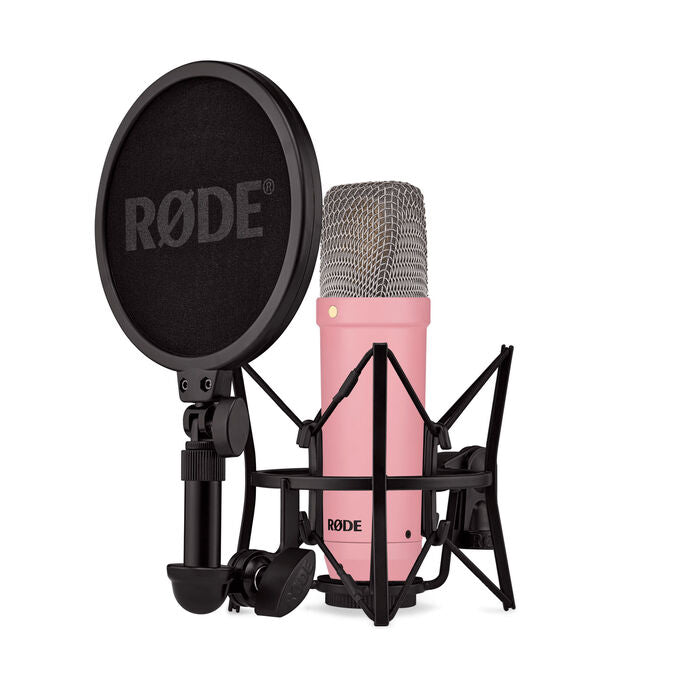 Rode NT1 Signature Pink, Großmembran-Kondensatormikrofon - pink