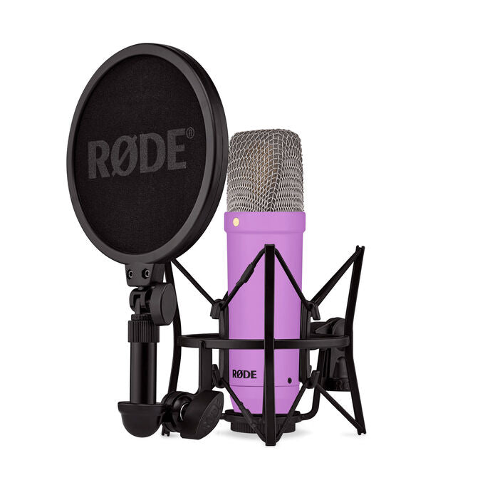 Rode NT1 Signature Purple, Großmembran-Kondensatormikrofon - lila